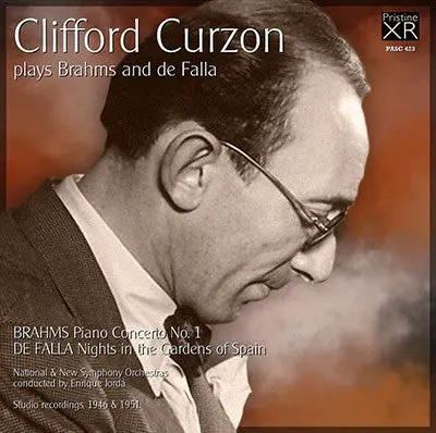 Curzon Plays Brahms And De Falla (1946/51) - Pasc423 1