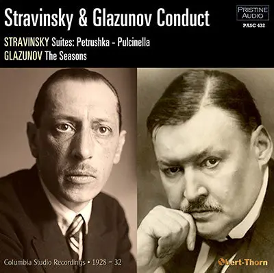 Stravinsky, Glazunov Conduct Stravinsky & Glazunov (1928-32) - Pasc432 - Cd 1
