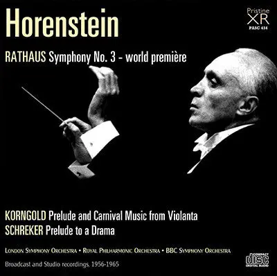 Horenstein Conducts Rathaus, Korngold And Schreker (1956-65) - Pasc434 1