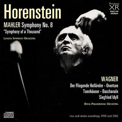 Horenstein Mahler: Symphony No. 8; Wagner: Opera Excerpts (1959/62) - Pasc440 - Cd 1
