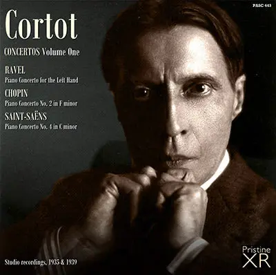 Cortot Concertos, Volume 1: Chopin, Ravel, Saint-Saëns (1935/39) - Pasc443 - Cd 1