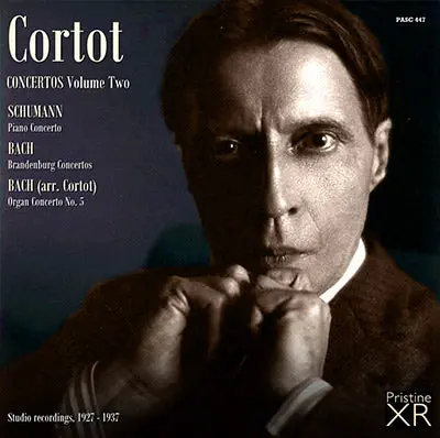 Cortot Concertos, Volume 2: Schumann & Bach (1927-37) - Pasc447 - Cd 1
