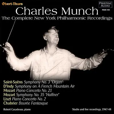 Munch The Complete New York Philharmonic Recordings (1947/48) - Pasc448 1