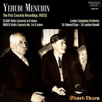 Menuhin The First Concerto Recordings: Bruch, Elgar (1931/32) - Pasc459 - Cd 1