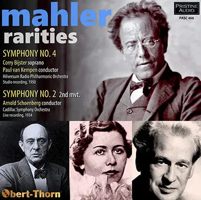Schoenberg, Kempen Mahler Rarities: Symphonies 2 & 4 (1934/50) - Pasc466 - Cd 1