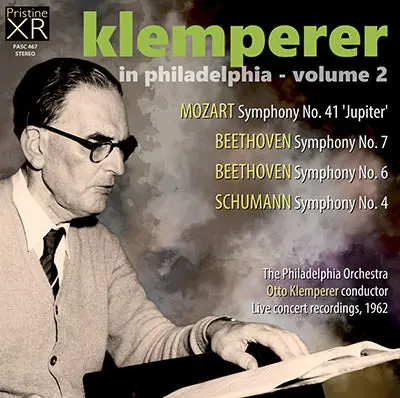 Klemperer In Philadelphia, Vol. 2: Mozart, Beethoven, Schumann (1962) - Pasc467 - Cd 1