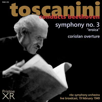 Toscanini Beethoven: Symphony No. 3, Coriolan Overture (1949) - Pasc472 - Cd 1
