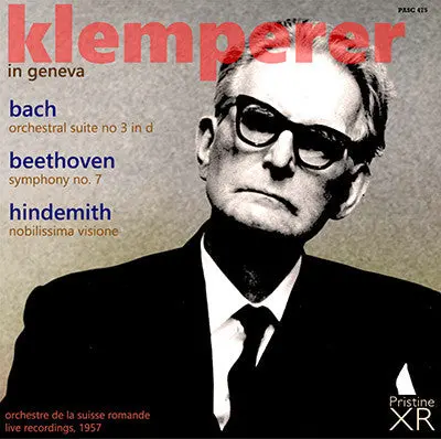 Klemperer In Geneva: Bach, Beethoven, Hindemith (1957) - Pasc475 1