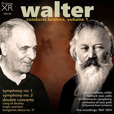 Walter Conducts Brahms (1941-54) - Pabx005 - Cd 1
