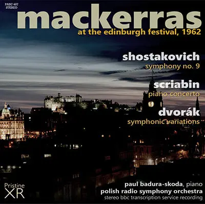 Mackerras At The Edinburgh Festival: Shostakovich, Scriabin, Dvorák (1962) - Pasc487 - Cd 1