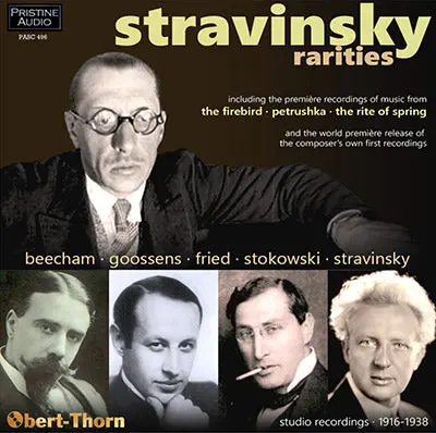 Stravinsky Rarities (1916-1938) - Pasc496 - Cd 1