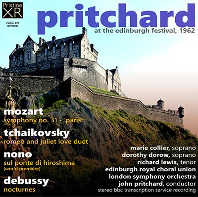 Pritchard In Edinburgh: Mozart, Tchaikovsky, Nono, Debussy (1962) - Pasc499 - Cd 1