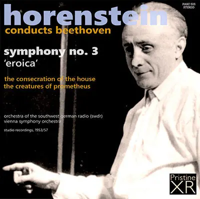 Horenstein Beethoven: Eroica Symphony, Overtures (1953/57) - Pasc505 1