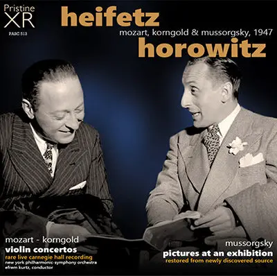 Heifetz & Horowitz Mozart, Korngold And Mussorgsky (1947) - Pasc513 1
