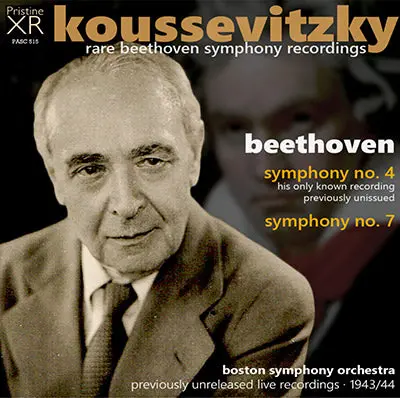 Koussevitzky Rare Beethoven Symphony Recordings (1943/44) - Pasc515 - Cd 1