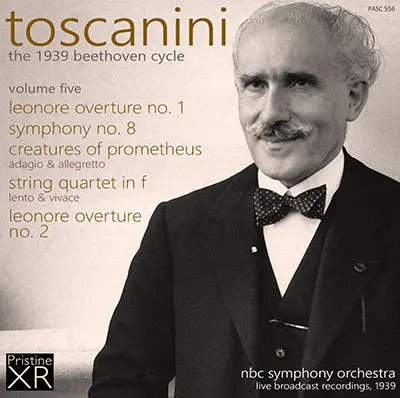 Toscanini The 1939 Beethoven Cycle, Volume 5 (1939) - Pasc556 - Cd 1