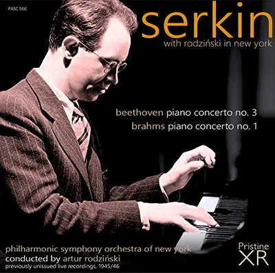 Serkin & Rodzinski Beethoven & Brahms Piano Concertos (1945/46) - Pasc566 1
