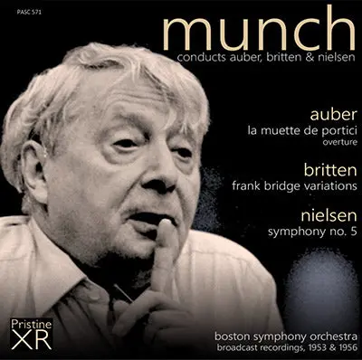 Munch Conducts Auber, Britten & Nielsen (1953/56) - Pasc572 - Cd 1