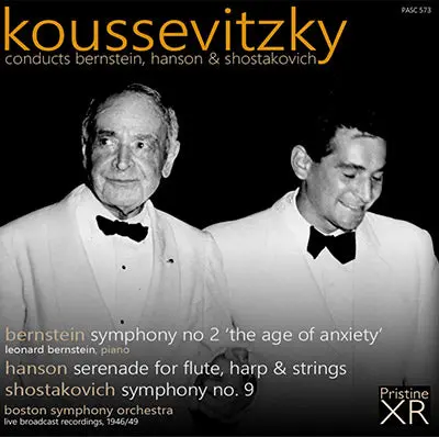Koussevitzky Conducts Bernstein, Hanson & Shostakovich (1946/49) - Pasc573 - Cd 1