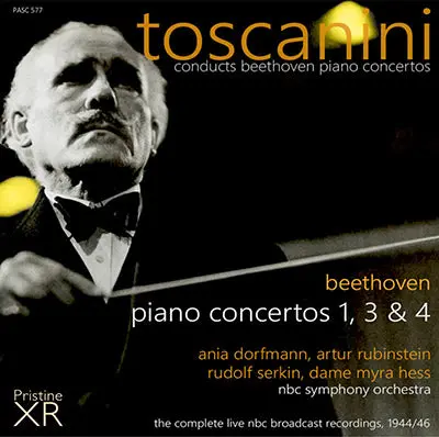 Toscanini Beethoven Piano Concertos: The Complete Nbc Broadcasts (1944/46) - Pasc577 1