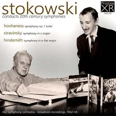 Stokowski Conducts C20 Symphonies - Hovhaness, Stravinsky, Hindemith (1942/3) - Pasc587 - Cd 1