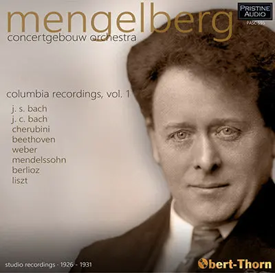 Mengelberg Columbia Concertgebouw Recordings, Volume 1 (1926-31) - Pasc595 1
