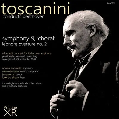 Toscanini Beethoven - Symphony No. 9, Leonore No. 2 (Italian War Orphans Benefit Concert, 1945) - Pasc611 1