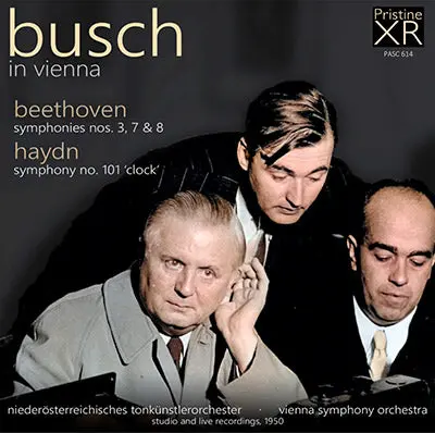 Busch In Vienna: Beethoven & Haydn Symphonies (1950) - Pasc614 - Cd 1