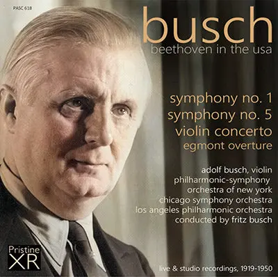 Busch Beethoven In The Usa (1919-1950) - Pasc618 1