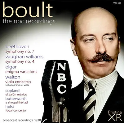 Boult The Nbc Recordings - Beethoven, Busoni, Butterworth, Copland, Elgar, Holst, Vaughan Williams, Walton (1938) - Pasc626 1