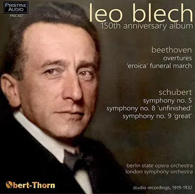 Blech 150Th Anniversary Album: Beethoven, Schubert (1919-1932) - Pasc627 - Cd 1