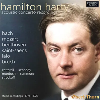 Harty Acoustic Concertos: Bach, Beethoven, Bruch, Lalo, Mozart, Saint-Saëns (1919-25) - Pasc645 - Cd 1