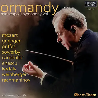 Ormandy Complete Minneapolis Symphony, Vol. 1 (1934) - Pasc652 - Cd 1