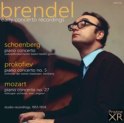 Brendel Early Concerto Recordings: Mozart, Prokofiev, Schoenberg (1951-58) - Pasc659 1