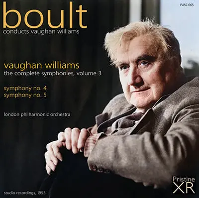 Boult Vaughan Williams Symphonies Volume 3: Symphonies 4 & 5 (1953) - Pasc665 1