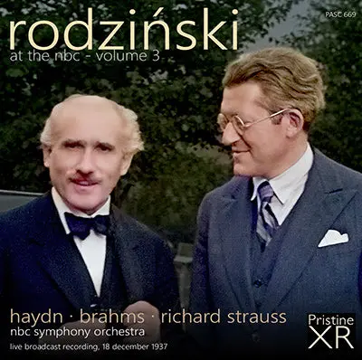 Rodziński At The Nbc Vol. 3: Haydn, Brahms & Richard Strauss (1937) - Pasc669 - Cd 1