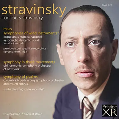 Stravinsky Conducts Stravinsky (Rio, 1963 & New York, 1946) - Pasc679 1