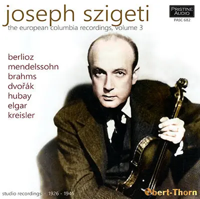 Szigeti The European Columbia Recordings, Volume 3 (1926-46) - Pasc682 1