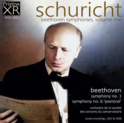 Schuricht Beethoven Symphonies, Volume One (Paris, 1957/58) - Pasc694 - Cd 1
