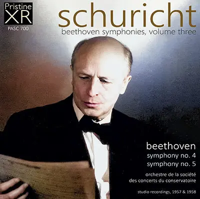 Schuricht Beethoven Symphonies Volume Three (Paris, 1957/58) - Pasc700 - Cd 1