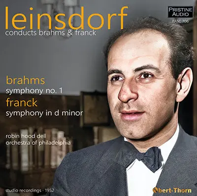 Leinsdorf Conducts Brahms & Franck (1952) - Pasc706 1