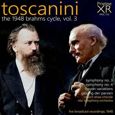 Toscanini Brahms: The 1948 Cycle, Volume 3 (1948) - Pristine Pasc713 - Cd 1