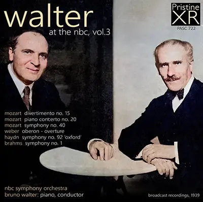 Walter Nbc Vol. 3: Brahms, Haydn, Mozart, Weber (1939) - Pasc722 1