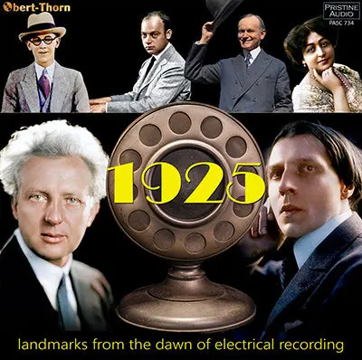 1925: Landmarks From The Dawn Of Electrical Recording (Various Artists, 1920-25) - Pasc734 - Cd 1