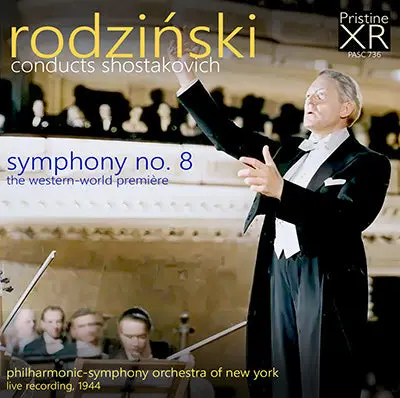 Rodzinski Shostakovich: Symphony No. 8 (Western Première, 1944) - Pasc736 - Cd 1