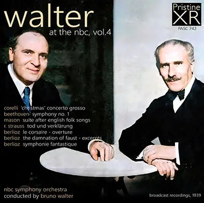 Walter Nbc Vol. 4: Beethoven, Berlioz, Corelli, Mason, R. Strauss (1939) - Pasc742 1