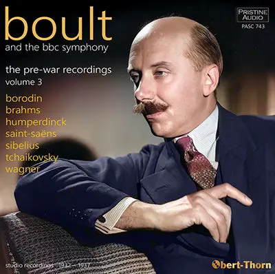 Boult & Bbc So Pre-War Recordings, Volume 3 (1932-37) - Pasc743 1