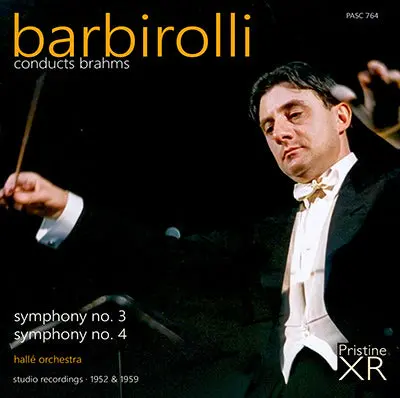 Barbirolli Brahms: Symphonies 3 & 4 (1952, 1959) - Pasc764 - Cd 1
