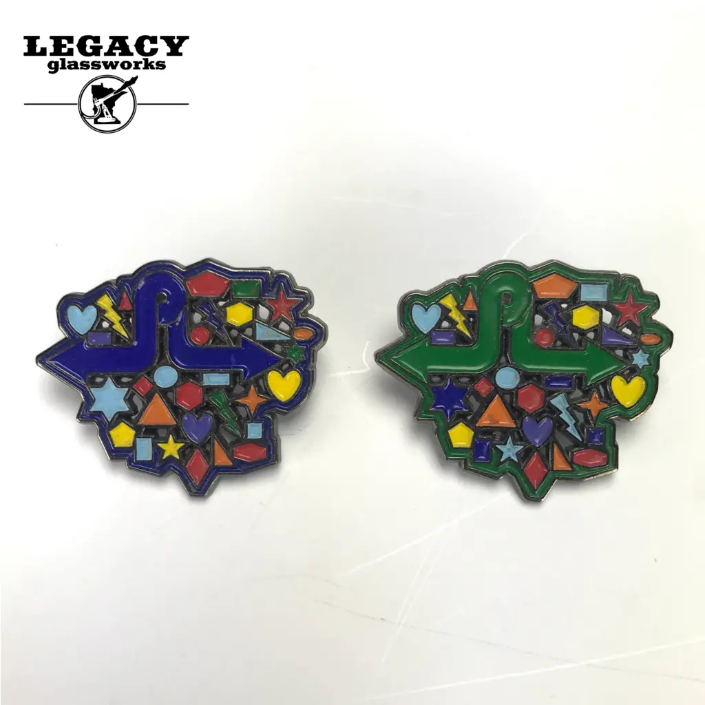 Pretty High Enamel Pin 1