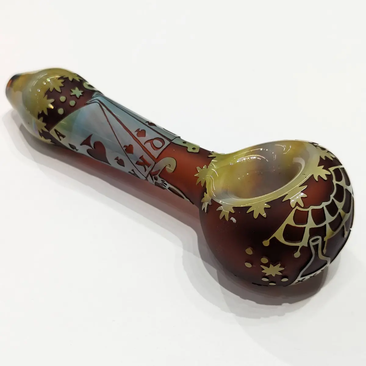 Liberty Glass Deep Carved Spoons 5